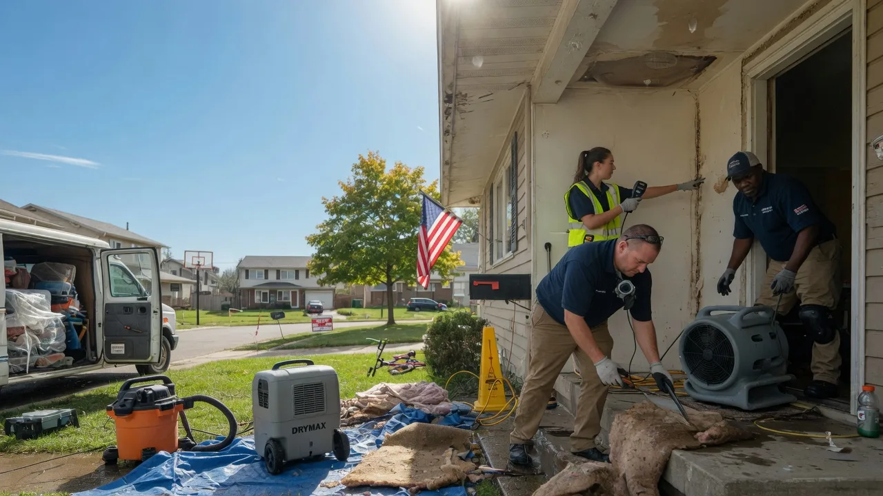 Water Damage Restoration in Bascom, OH near me